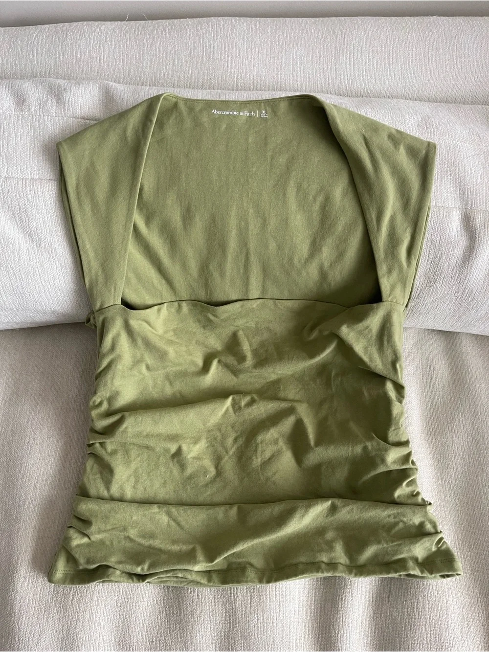 Abercrombie & Fitch Green Ava Top - Green XL - Picture 2 of 5